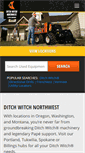 Mobile Screenshot of ditchwitchnw.com